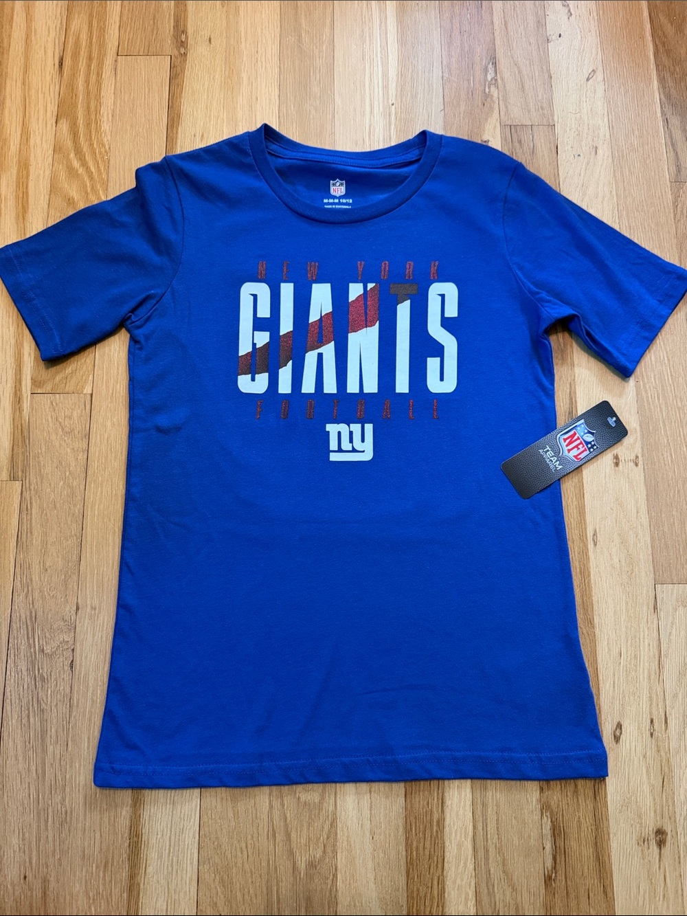 NWT NFL New York Giants Royal Blue Graphic Tee 🏈
